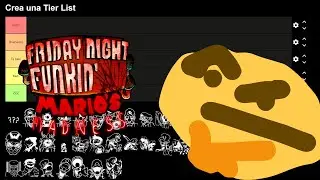 [FNF MM] Hice una Tier list de todas las canciones de Mario's Madness