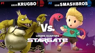 Stargate #10 | SmashBros (Lucas) vs Krugbo (King K. Rool) Losers Quarters