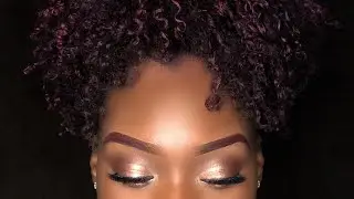 Burgundy/Red Eyebrow Tutorial | Natasha Nicole