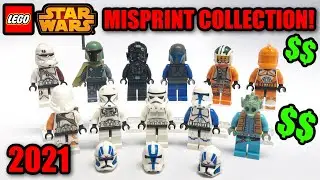 My LEGO Star Wars 2021 Misprint Collection! ($2,500 Value)