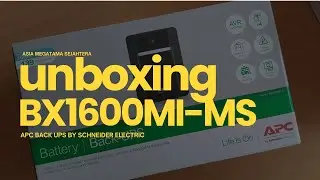 #Unboxing UPS APC BVX1600 - 900 Watt - Radja Network - Asia Megatama Sejahtera
