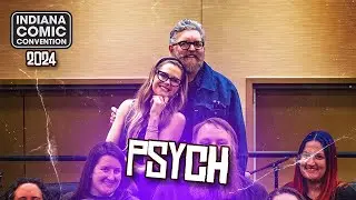 Psych | Maggie Lawson & Timothy Omundson | OFFICIAL Full Panel #psych #indianacomicconvention