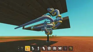 Scrap Mechanic building a sort of realistic front end for a car