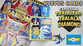 Cards Tralalero Tralalá DIAMANTE de Woow Stickers: Apertura Sobres colección Brainrot Italian