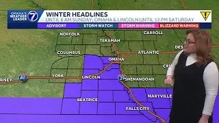Light snow, brutal cold Saturday for Omaha area