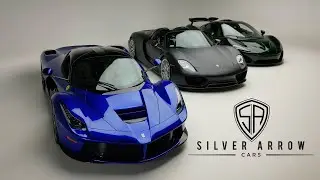 The Hypercar Holy Trinity Collection from Silver Arrow Cars Ltd