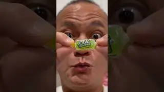 👂 ASMR JOLLY RANCHER HARD FRUIT CANDY GREEN APPLE FLAVOR AND EATING SOUNDS 👂 #asmr #shorts