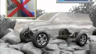 Toyota Land Cruiser: Crawl Control Rocky Terrain
