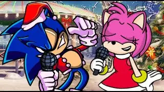 Sonic & Amy - Jingle Bell Rock (FNF Sonic Edition)