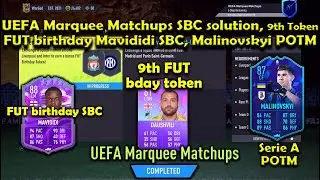 UEFA Marquee matchup SBC solution, 20k POTM Ruslan Malinovskyi & Stephy Mavididi