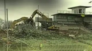 Fu&szlig;balltempel Ost - Der Bau des neuen Harbig-Stadions