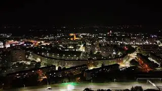 Tczew widok z drona DJI Mini 4 Pro 119m