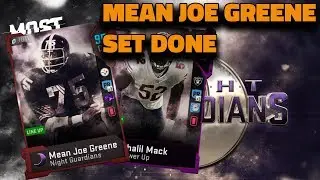 NIGHT GUARDIAN MEAN JOE GREENE IS HOME  | MADDEN 19 ULTIMATE TEAM