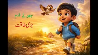 Small Steps Grow Strong | Inspiring Moral Story for Kids (Urdu)