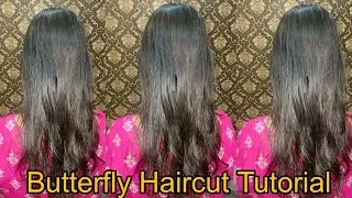 Long Hair Butterfly Cut | Volume & Bounce Look