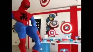 AVENGERS DECORACION PARA FIESTAS INFANTILES