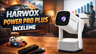Harvox Power Pro+ Taşınabilir Powerbankli Projeksiyon Cihazı İncelemesi