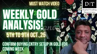 Don't miss excellent 🚀Buying opportunity in🧈 Gold next week! 🕑Weekly Analysis 5th to 9th Oct.25