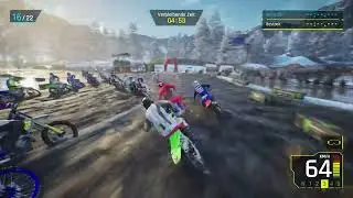 Monster Energy Supercross 25 - Crashes on the Track / Part 5 (xbox series x gameplay)