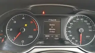 Как сбросить индикатор сервисного обслуживания и индикатор проверки на Audi A4 / A3 / A5 / A6 / A...