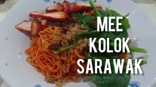 How to prepare Red Char Siu Mee Kolok Sarawak | Konlau | Kon Loh | Kolo Mee