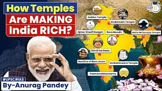 Why India spent ₹3.02 Lakh Crore on Gods? | Religious Economy - Case Study | UPSC GS3