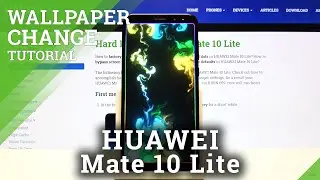 Shadow Galaxy Wallpaper in Huawei Mate 10 Lite | Animated Wallpaper