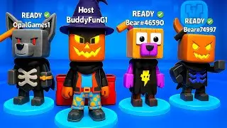 Multiplayer HALLOWEEN Squad!! ZOMBIES World New Boss Super Bear Adventure Gameplay Walkthrough