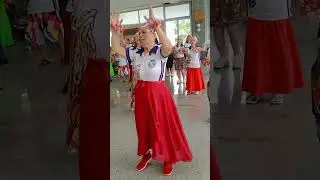 Liturgical usherettes dance 