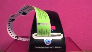 Dymo 99012 Green compatible label made by labeldiscounter.com