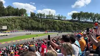 Speed Corner - Formula 1 Spa 2024 - First Lap - View - D Row 21