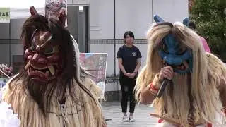 秋田フェスティバル2019（青森県会場）なまはげ太鼓 恩荷　2019.09.28