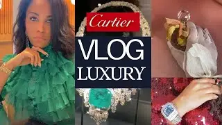 Lunch at La Girage /  Luxury Cartier Exhibit and feminine energy meditation