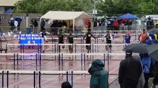 CIF SJS Masters Finals - Boys 110mHH