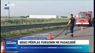 Aksident i frikshëm në autostradën Fier – Lushnje! Benzi përplas furgonin me pasagjerë (14.06.2025)