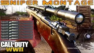 Cod ww2 Sniper Montage - Bronze Star