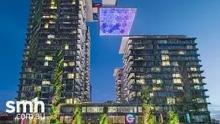 One Central Park's famous heliostat