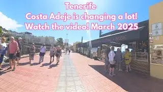 Tenerife - Costa Adeje is changing a lot! Watch the video! March 2025 #costaadeje