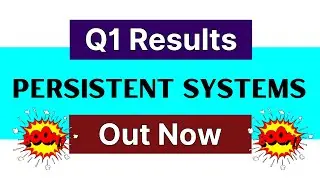 PERSISTENT SYSTEMS Q1 Results &bull; PERSISTENT SYSTEMS Q1 Results 2026 &bull; PERSISTENT SYSTEMS share news