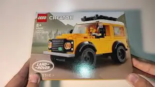 LEGO Creator 40650 Land Rover Classic Defender Spedbuild