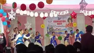  My school annual function 💐 with my performance ☕