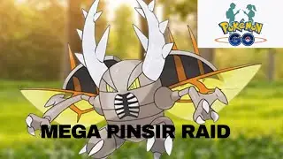 Mega Pinsir Catch in Pokemon Go Raid #pokemongo #pinsir