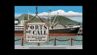 Ports of call - Commodore Amiga gameplay - a maritime simulation game. Giochiamoci insieme !