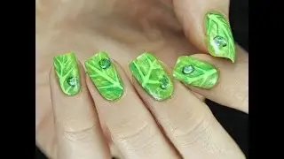 Pantone Greenery Color Nails Color of the year 2017