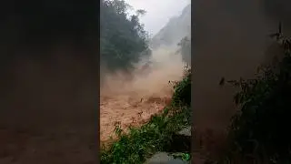 Impact of heavy rain😯😯😢#travel #trendingshorts #water #shorts
