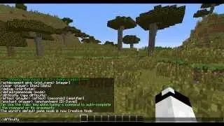 Single Player Commands Tutorial [How-To Vanilla Minecraft Help]