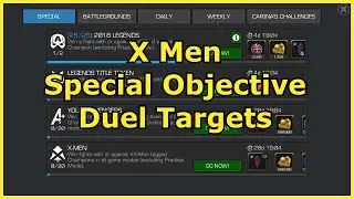 X- Men Special Objective Duel Target | MCOC
