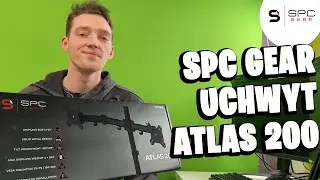 UCHWYT DO MONITORA SPC GEAR ATLAS 200 - WYGODA I DODATKOWE MIEJSCE