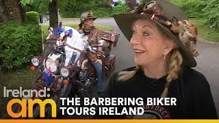 The Barbering Biker on her Irish Tour, How she Started Out & Giving Eric a Trim!