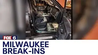 Milwaukee vehicle break-ins, Marquette fans' cars damaged | FOX6 News Milwaukee